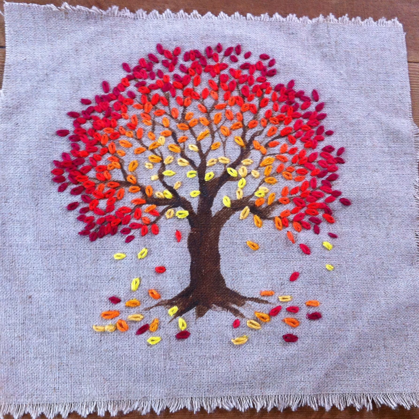 Custom Made Embroidered Wall Art by Bunnilope