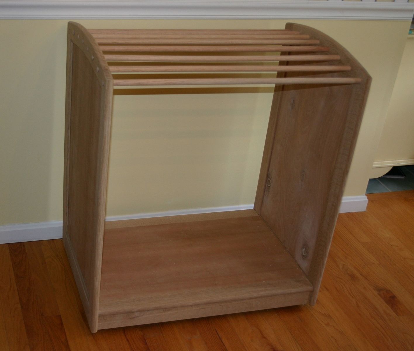 Handmade Horse Saddle Pad Rack by Lyons Woodworking, LLC