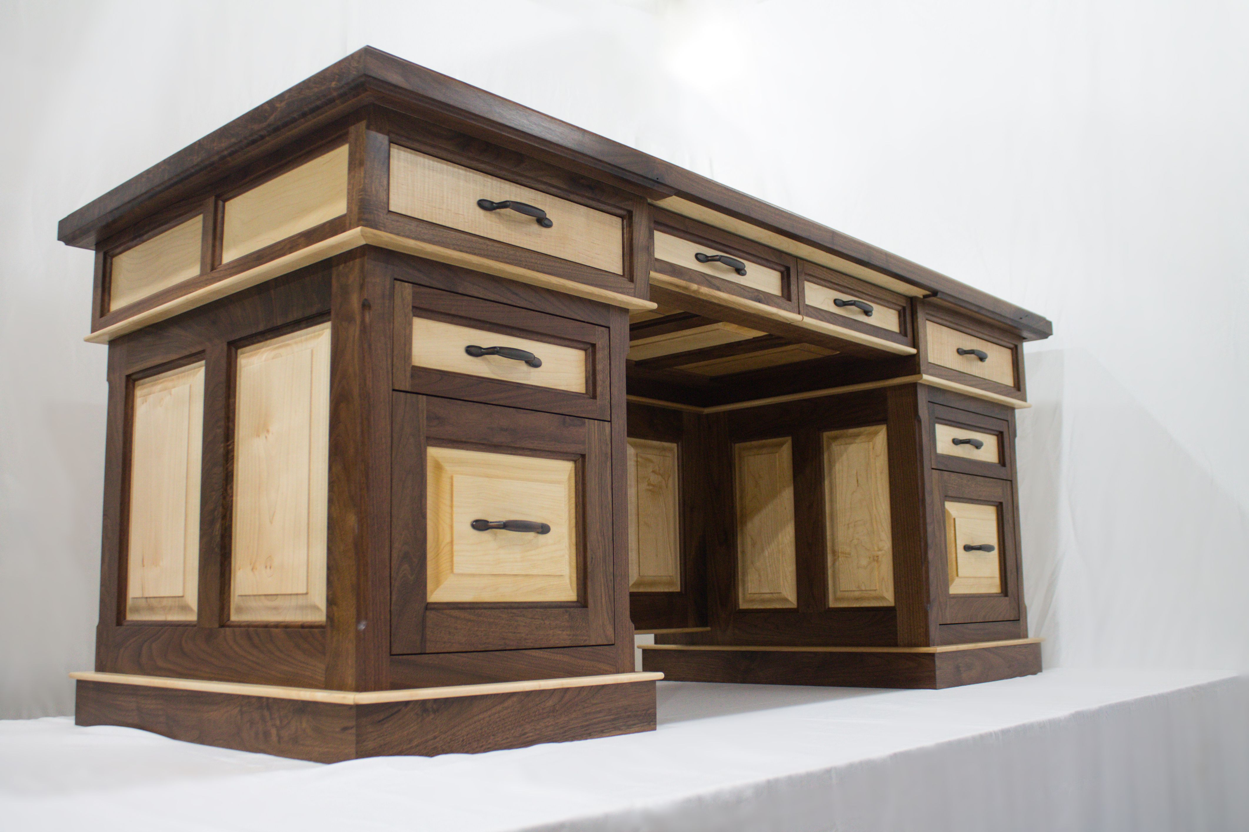 Handmade Contemporary Desk by Harmon Heirloom Furniture