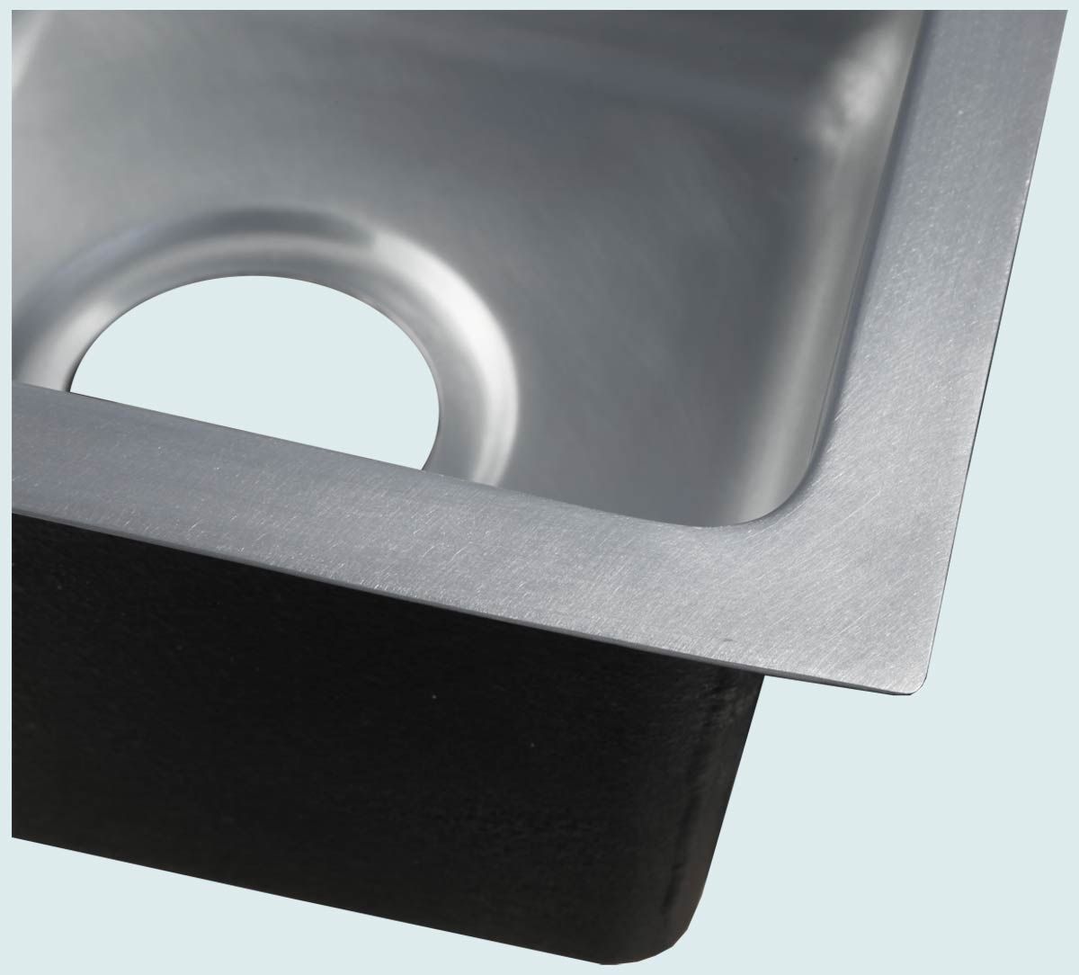 Custom Zinc Sink With Smooth Body by Handcrafted Metal