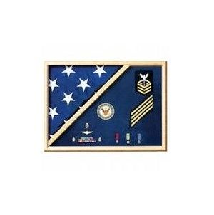 Custom Made Military Flag Case, Military Certificate Flag Box