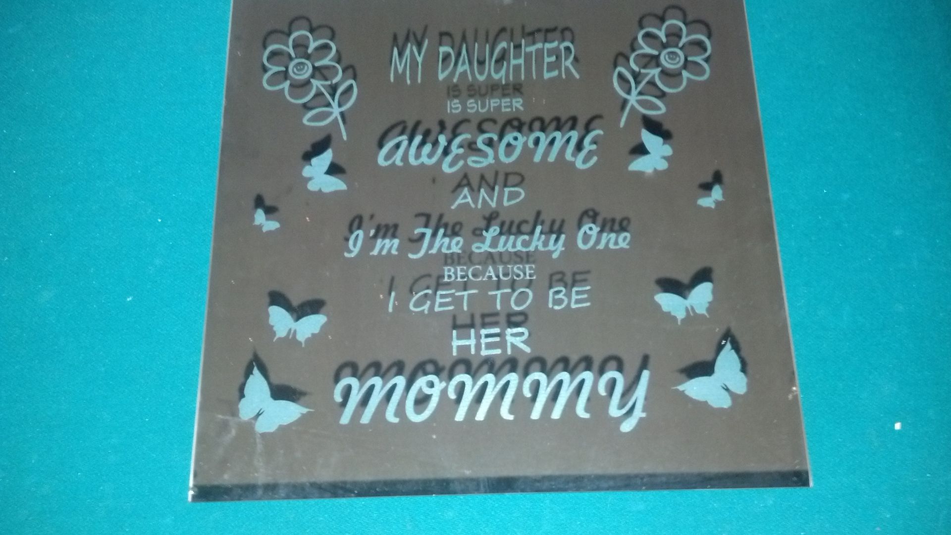 Handmade Laser Engraved Mirror by Drew's Up North