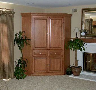 Handmade Custom Corner Entertainment Center By Diamond Case Designs Custom Made Corner Entertainment Center