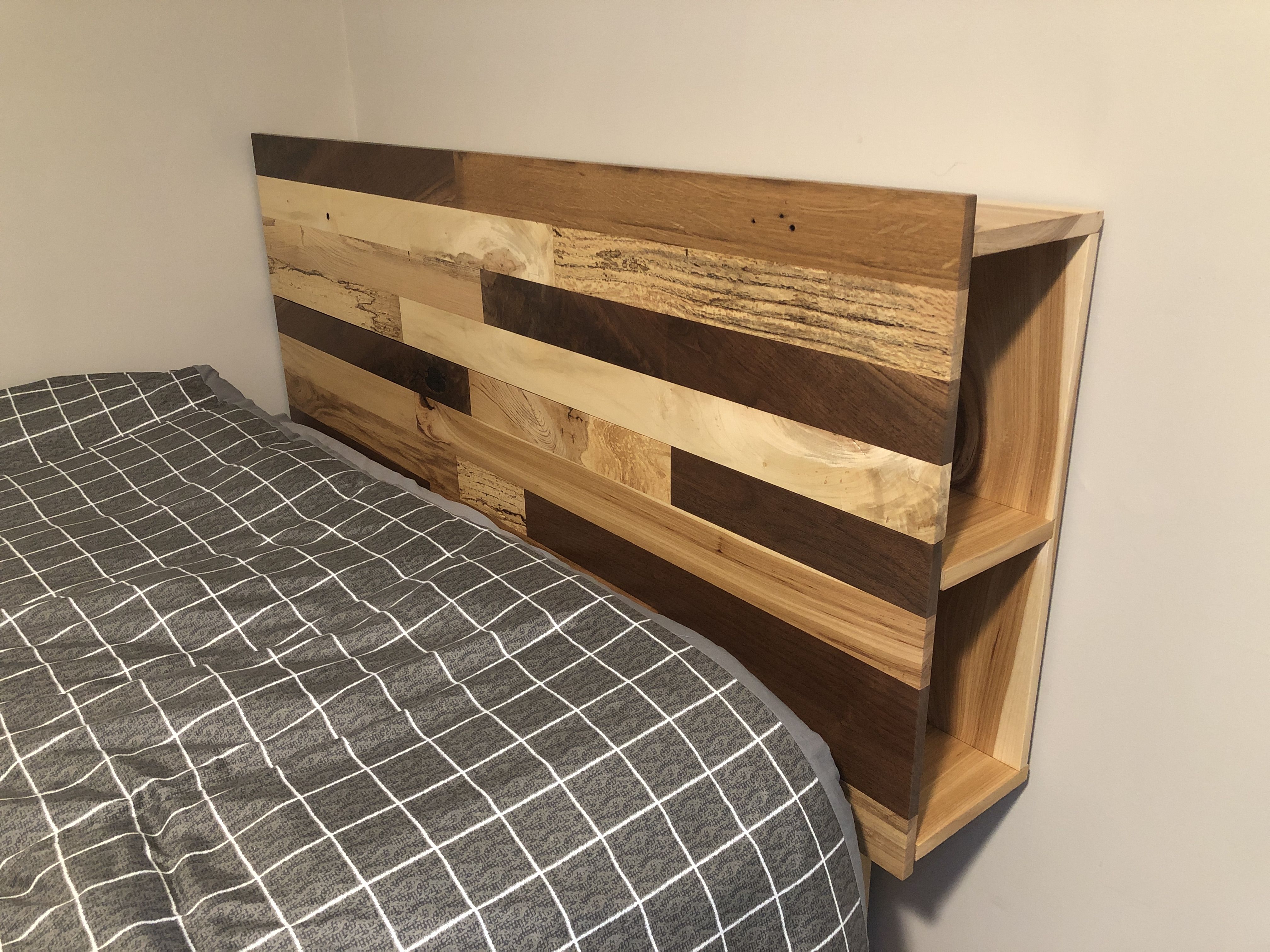 Custom Made Fullsize Headboard With Secret Storage By Buzz