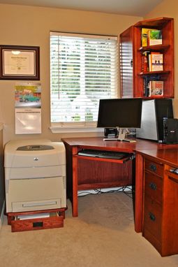 Custom Made Corner Office Desk Set