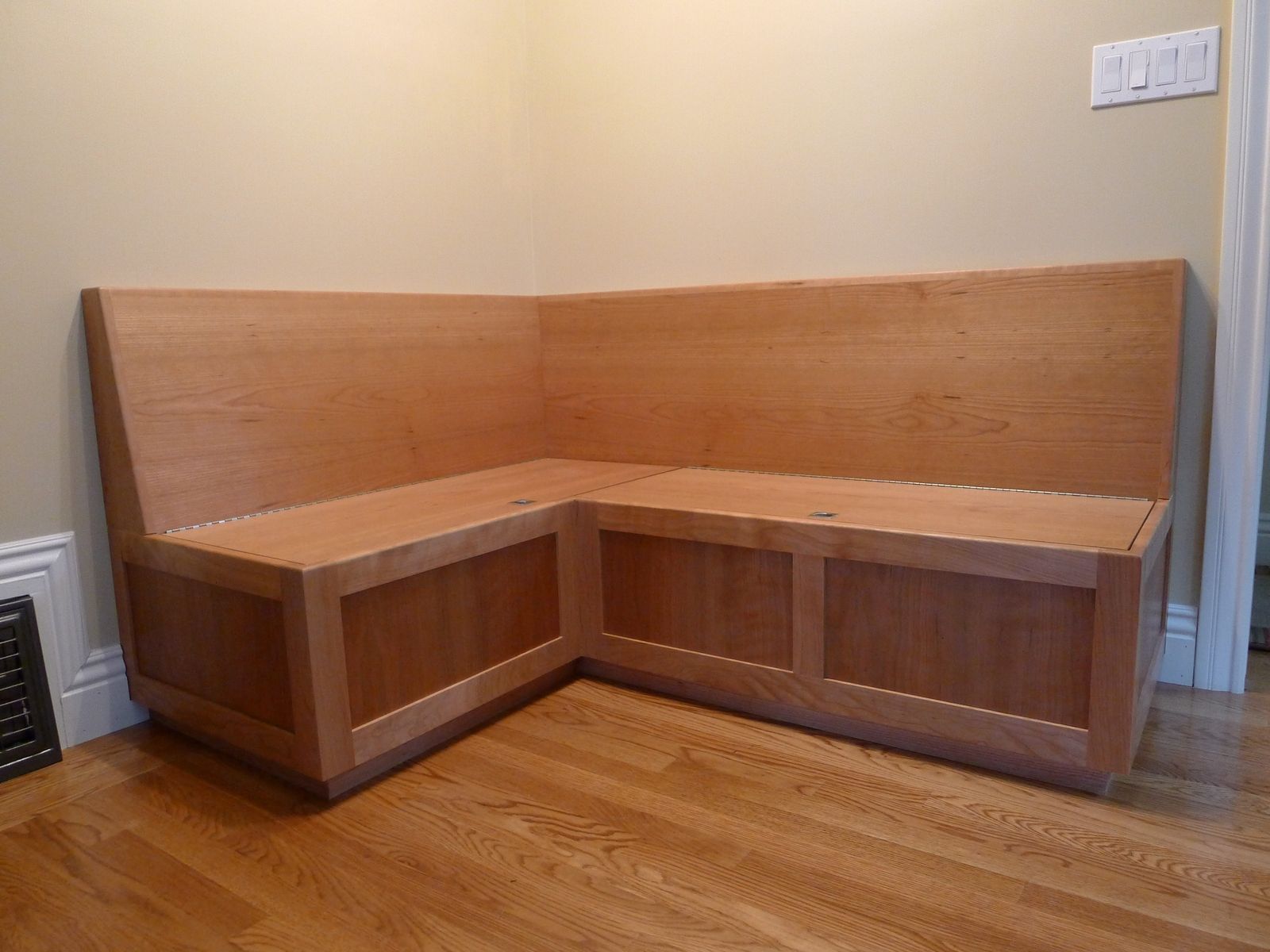 Custom Cherry Banquette by Near West CustomMade.com