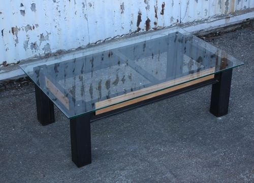 Custom Made Custom Steel Coffee Table