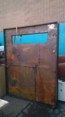 Custom Made Industrial Metal Doors
