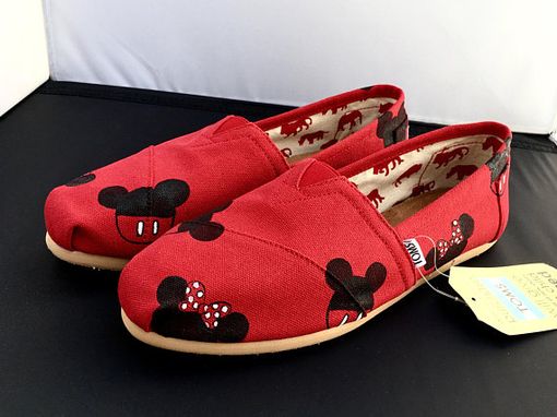 Custom Made Mickey And Minnie Custom Toms