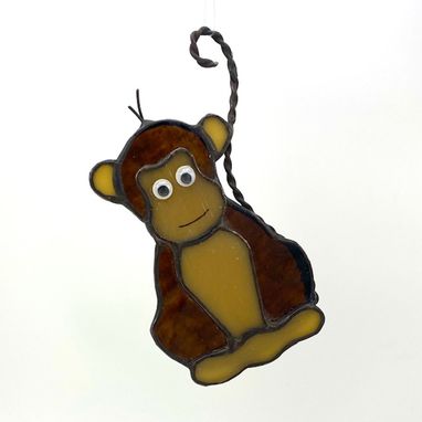 Custom Made Monkey Suncatcher