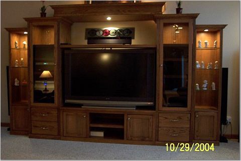 Custom Made Entertainment Center