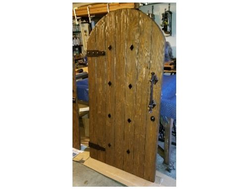 Custom Made Handcrafted Rustic Entry Gates