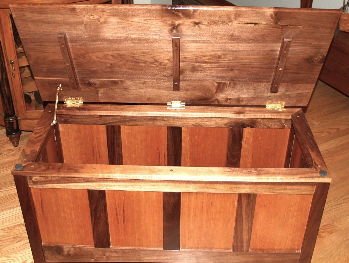 Custom Made Blanket / Hope Chest by Cannon Custom Woodworking LLC