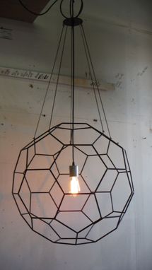 Custom Made Truncated Isocahedron Pendant