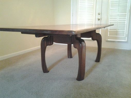 Custom Made Dining Table And Benches