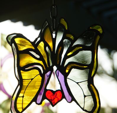 Custom Made Stained Glass Birds, Animals, Butterfly, Humming Bird, Eagle