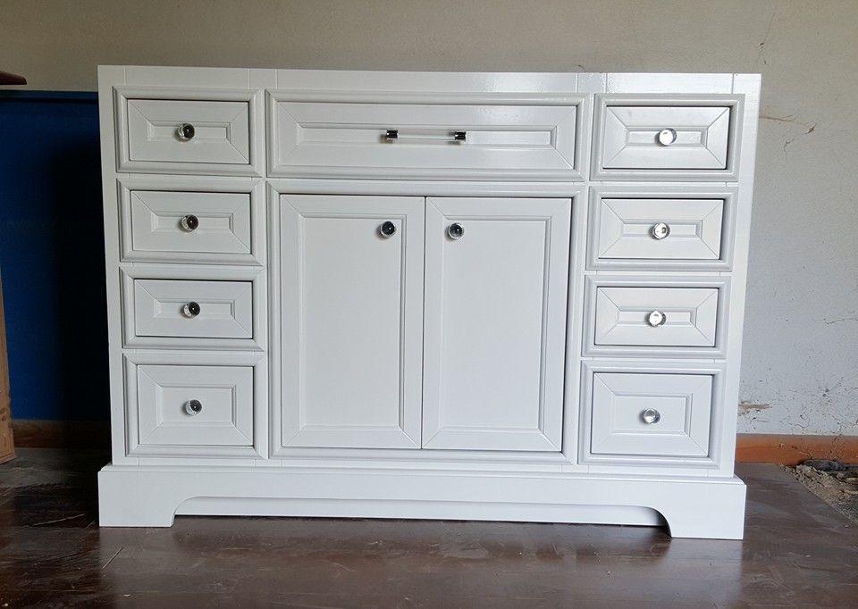 Hand Made Vanity Reface by Parkinsons Custom Woodworks