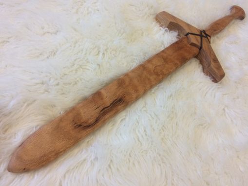 Custom Made Oak Play Sword - Medium