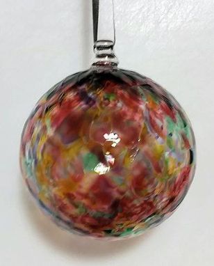 Custom Made Blown Glass Christmas Ornaments