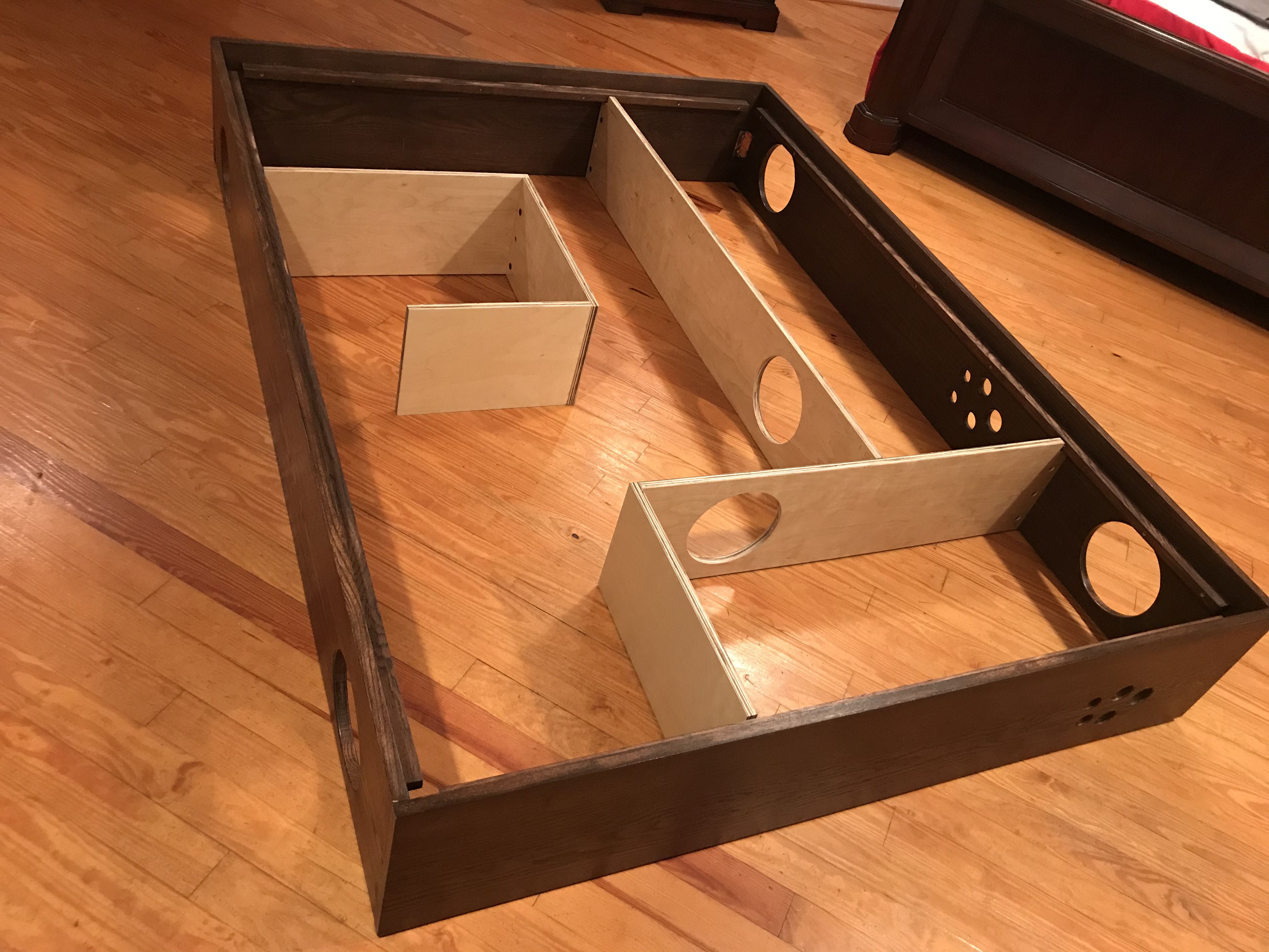 Buy Handmade Cat Maze Bed, made to order from TravLock custom furniture