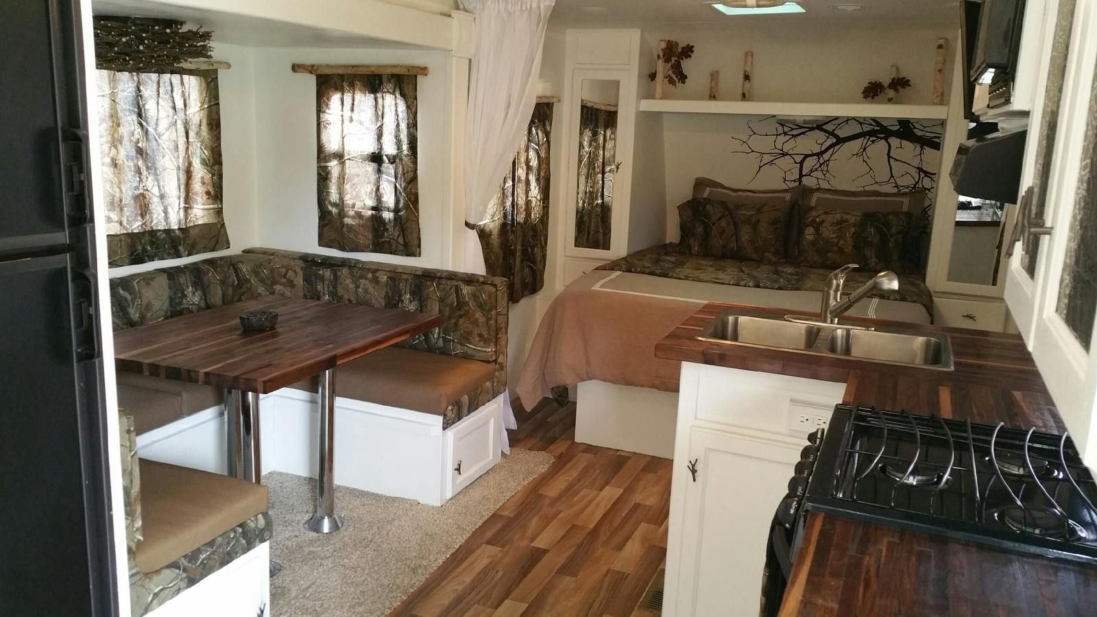 Custom Butcherblock Countertops For Rv by MGA Custom Woodwork