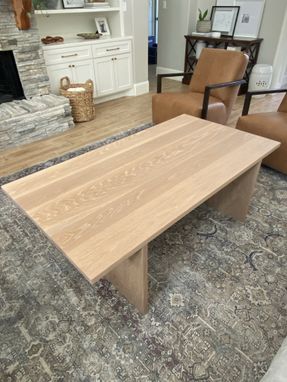 Custom Made Modern Coffee Table With Traditional Joinery