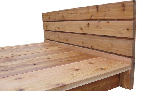 Custom Made Cedar Platform
