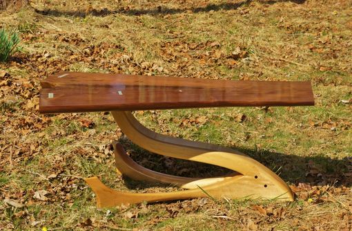 Custom Made Cantilevered Coffee Table