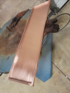 Custom Made Copper Serving Tray
