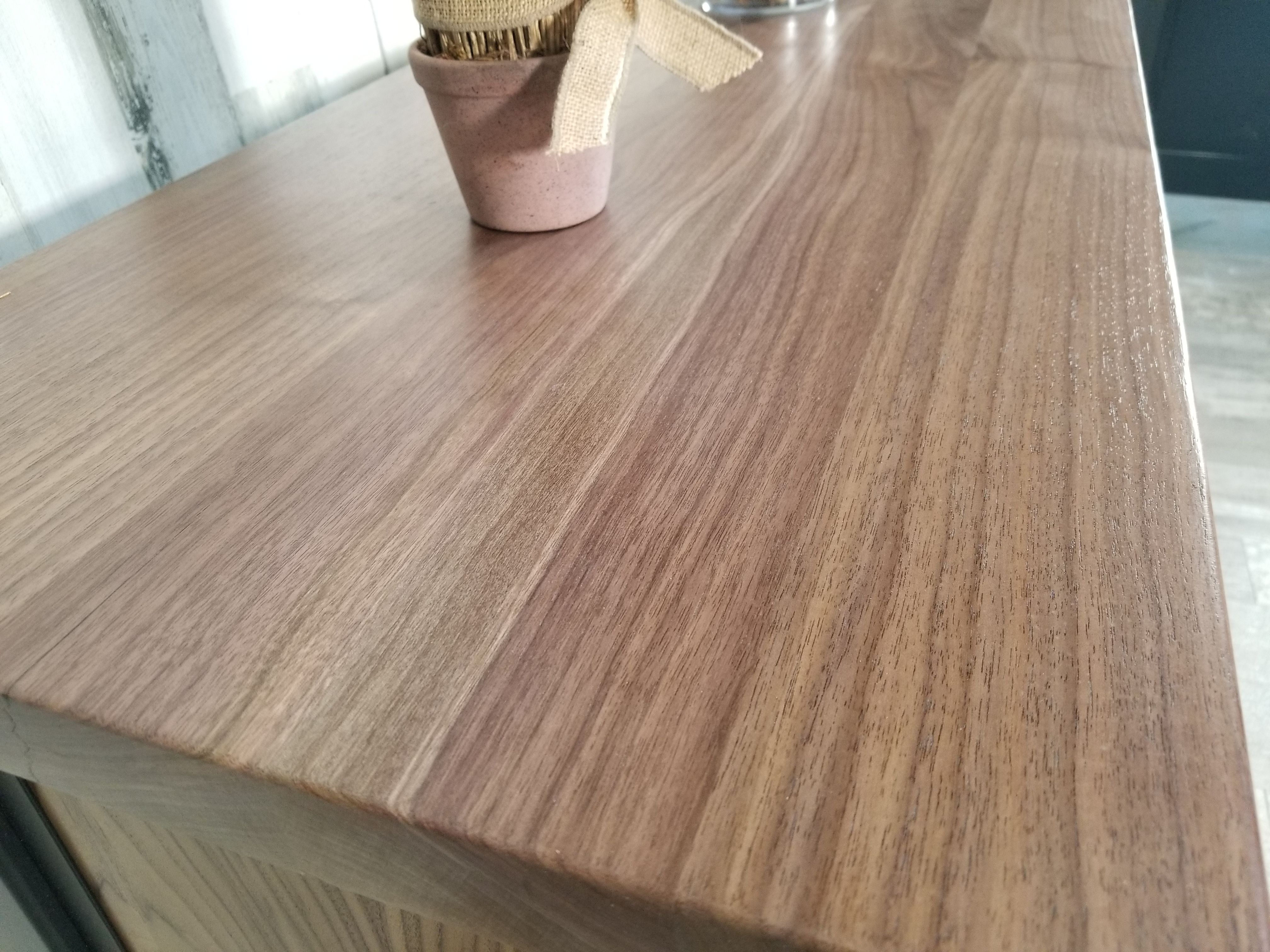 Buy Custom Made Reclaimed Barnwood Office Credenza, Office Printer