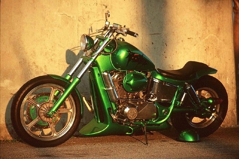 Honda Custom 70 зеленая