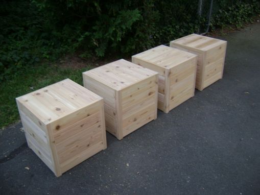 Custom Made Cedar Cubes