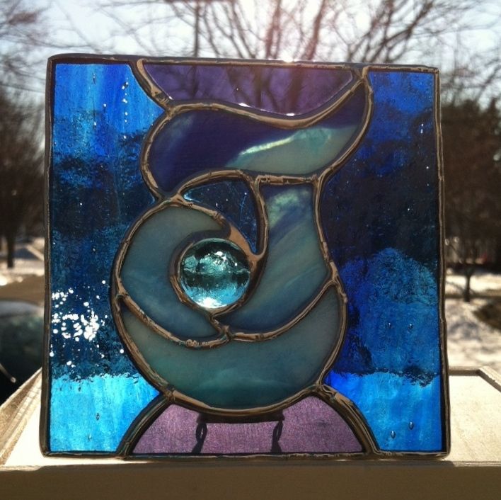 Custom Nightlights by Dancing Light Stained Glass Studio