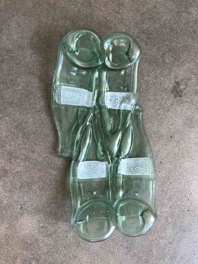 Custom Made Framed Recycled Glass Art