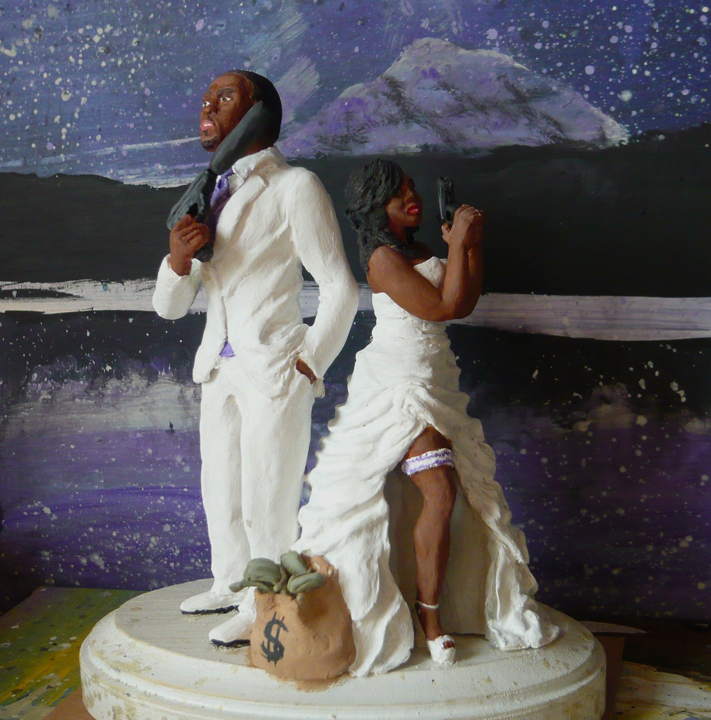 wedding cake topper