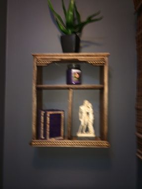 Custom Made Handcrafted Wooden Display Case