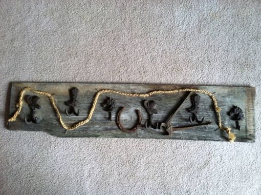 Custom Made Barnwood And Found Object Creations