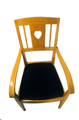 Custom Made Heart-Back Armchair