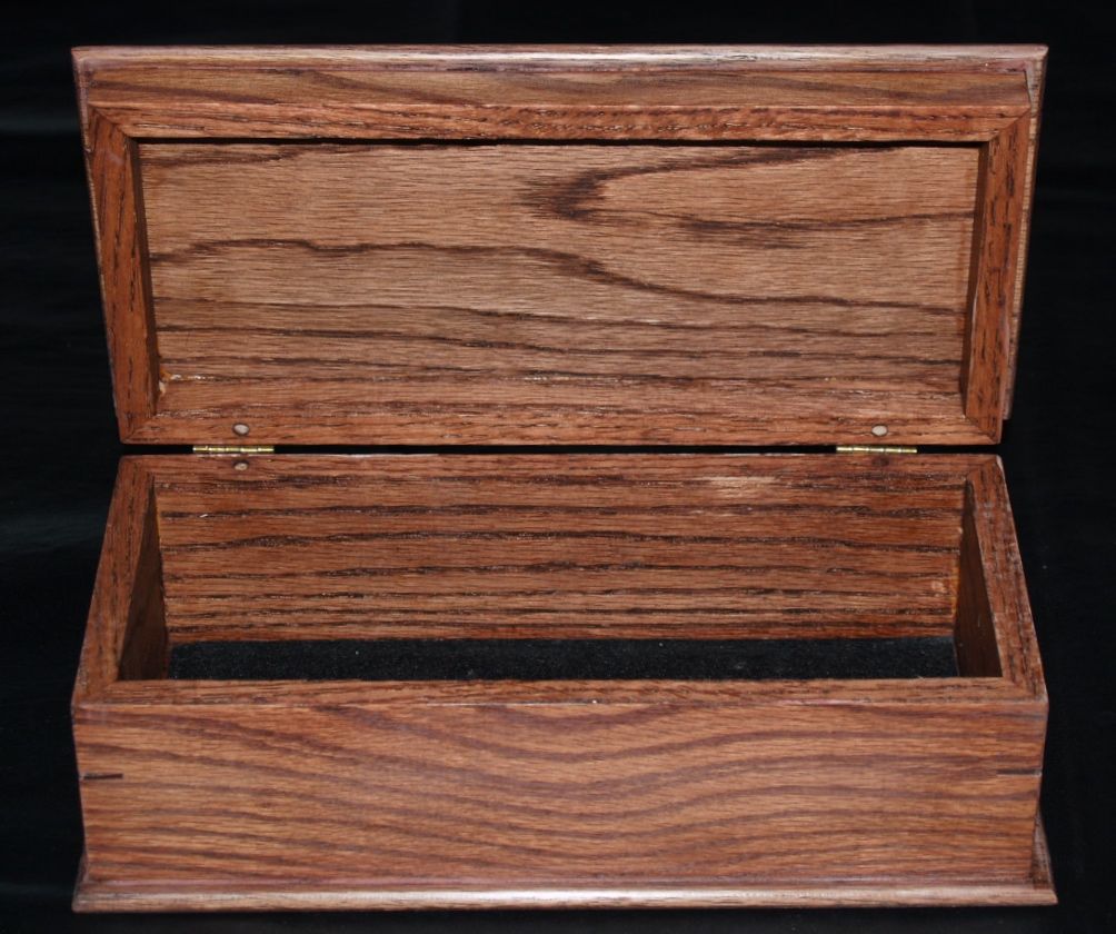 Hand Crafted Men's Keepsake Box by Cannon Custom Woodworking LLC