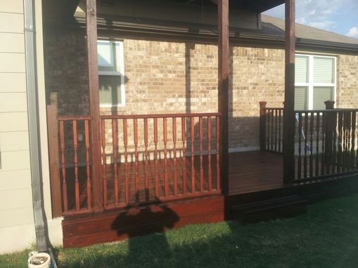 Custom Made Two Story Deck Addition