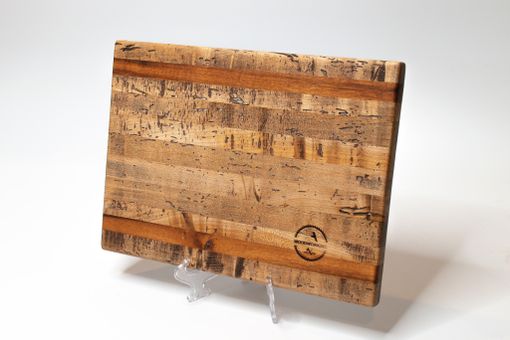 Custom Made Mahogany And Maple Wormy Cutting Board
