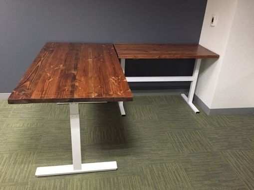 Custom Made Custom Sit Stand Desk