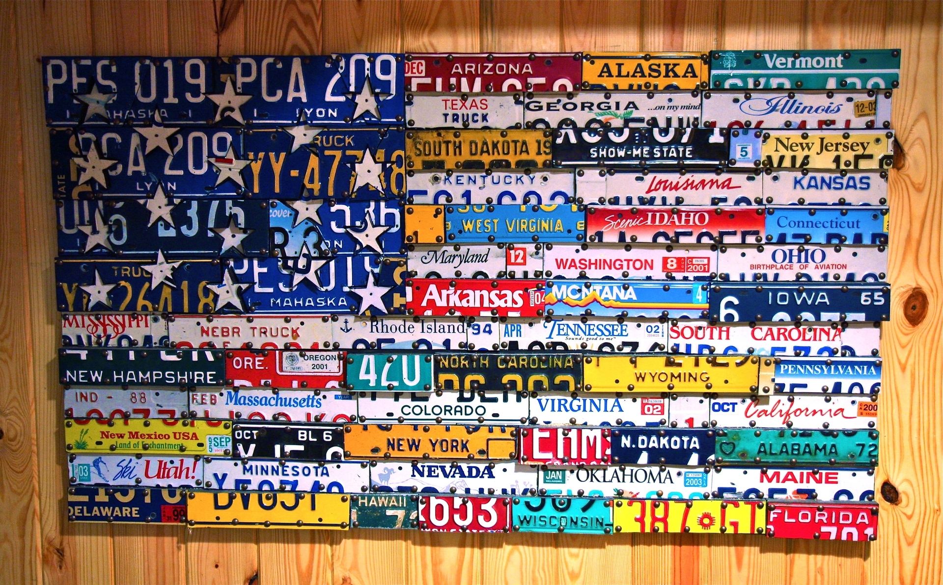 Hand Made License Plate Art By The Junk Bunk Custommade Com