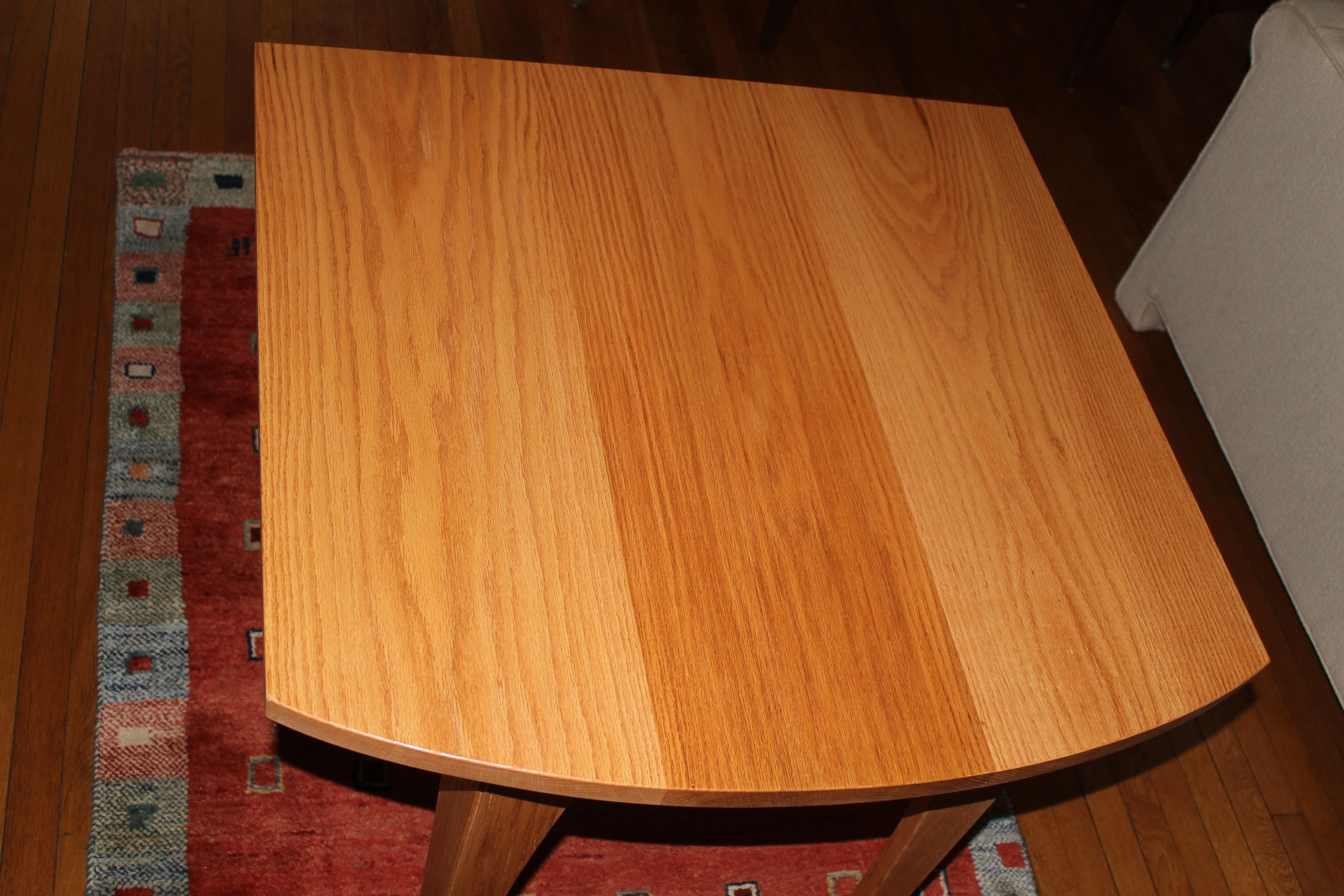 Handmade Red Oak Kitchen Table by Fredric Blum Design | CustomMade.com