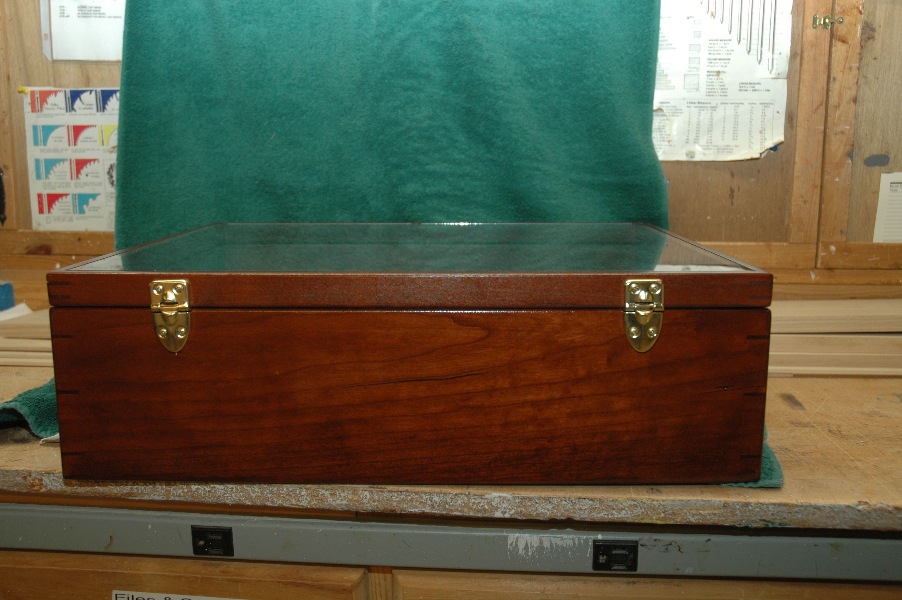 Custom Made Cherry Book Display Box by WoodenItBeNice