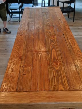 Custom Made Timber Frame Table