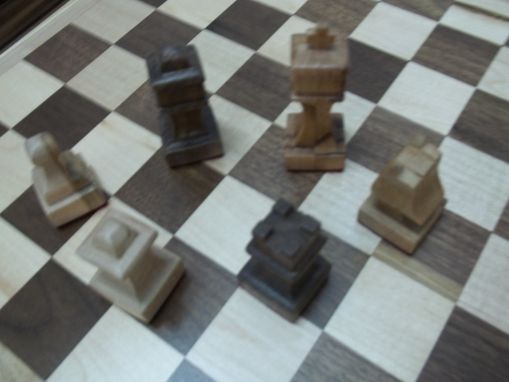 Custom Made Chessboard, Travel Style