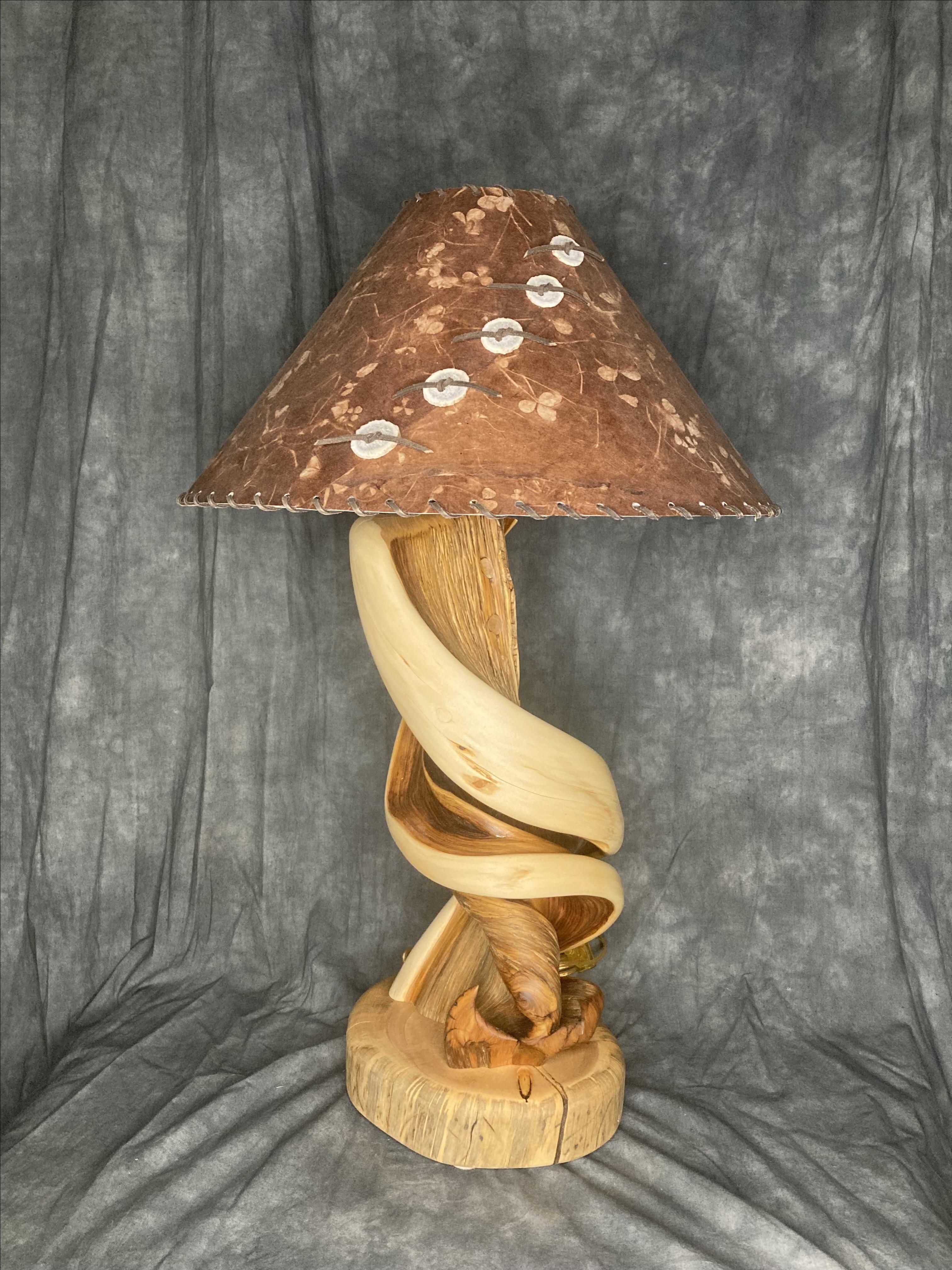 Custom Twisted Juniper Table Lamp by Rocky Mountain Twist | CustomMade.com