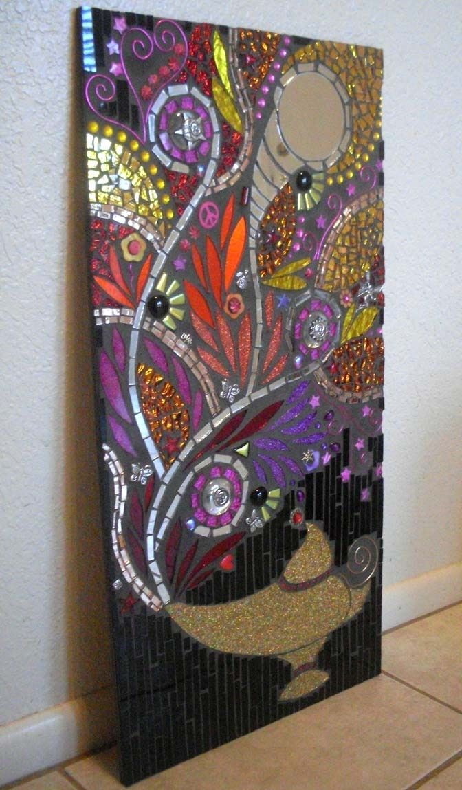 Custom Mosaic Stained Glass Wall Decor by Sol Sister Designs ...