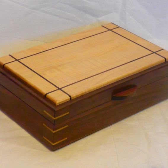 Handmade Jewelry Box - 11-12 by 3gwoodworking | CustomMade.com